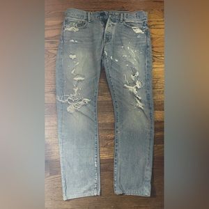 Ralph Lauren Slim Distressed Jeans Men’s 33/32